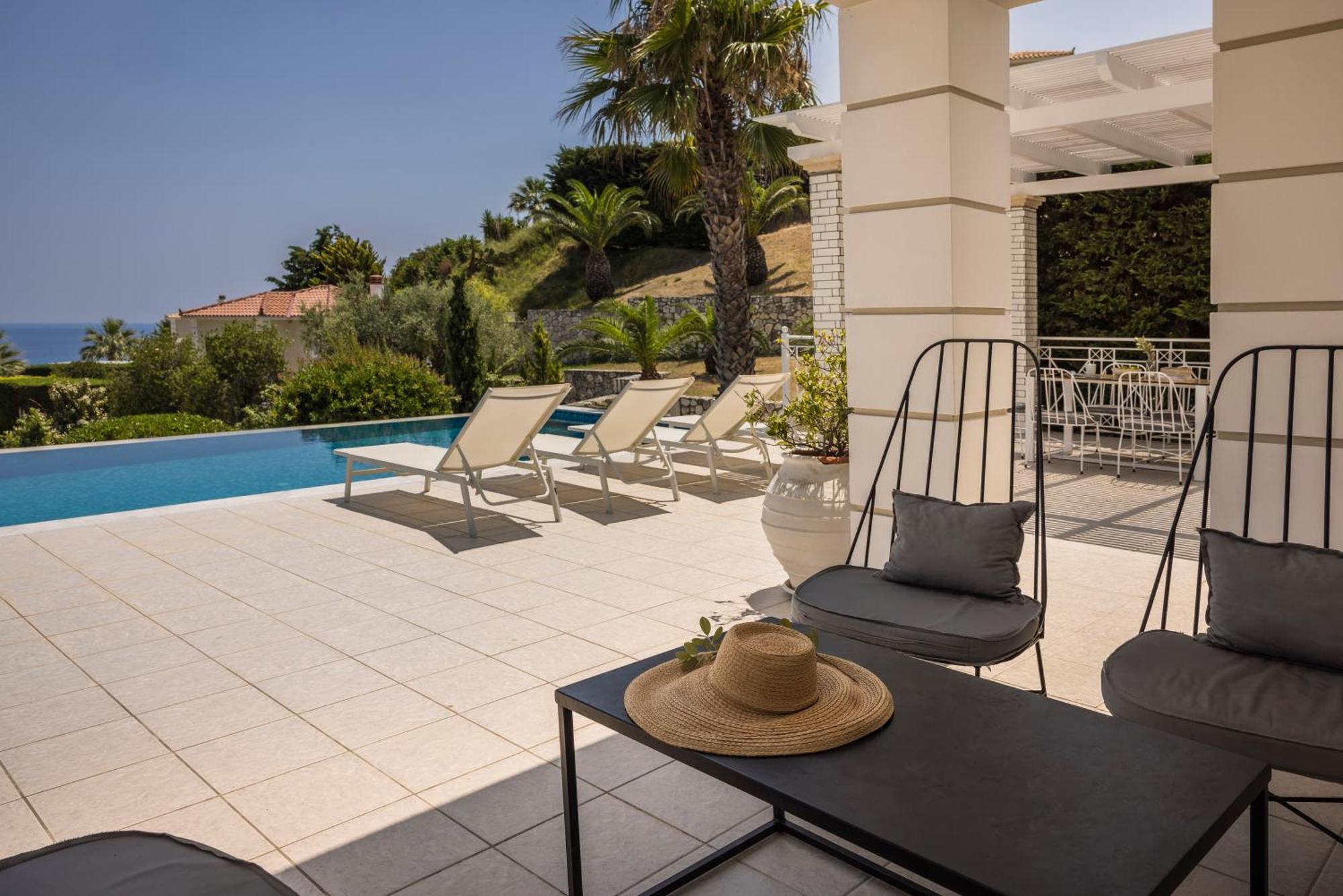 Sea View Villa Kefaloniaprivatevillas Karavados Luaran gambar