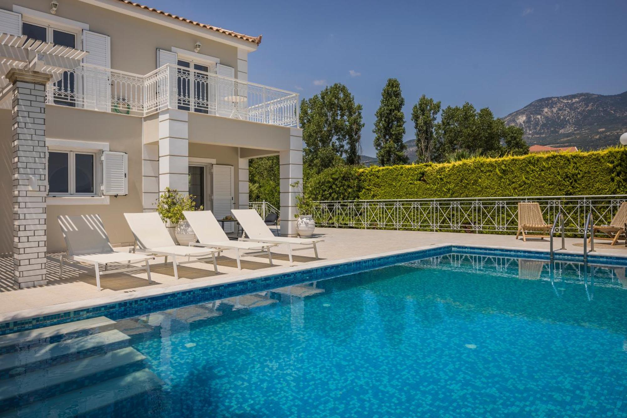 Sea View Villa Kefaloniaprivatevillas Karavados Luaran gambar