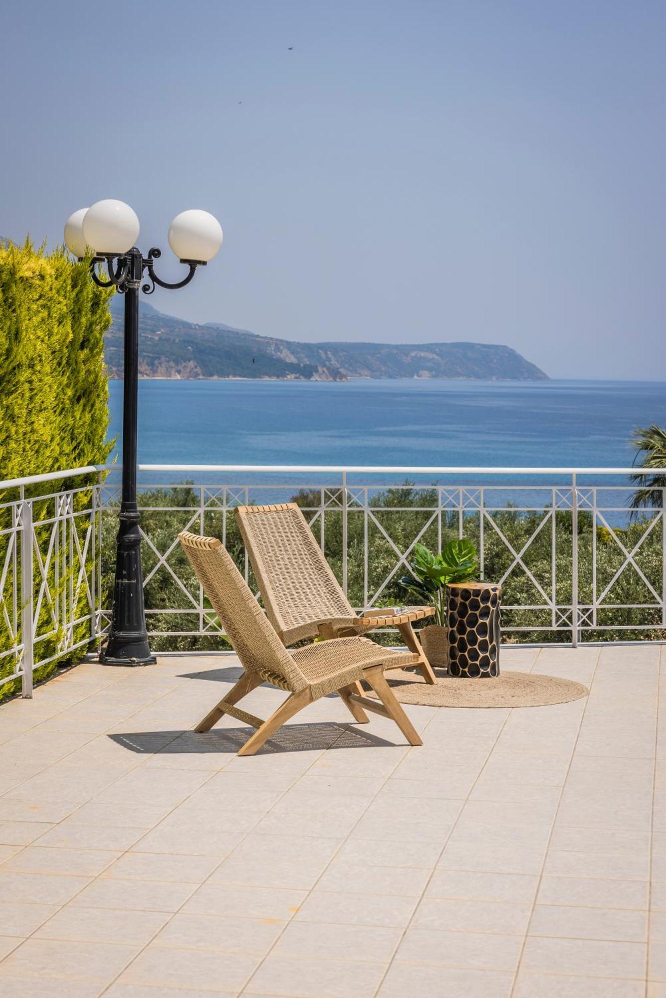 Sea View Villa Kefaloniaprivatevillas Karavados Luaran gambar